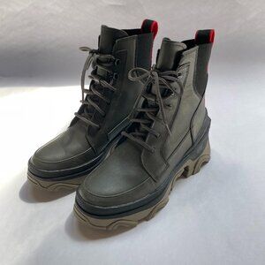 Sorel | Women's Size 6 | Brex Boot Lace WP | Dark Moss, Black